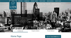 Desktop Screenshot of lion-insurance.com